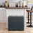3-Compartment Recycling Bin - Stainless Steel - Fingerprint Resistant