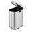 Dual Compartment Recycling Bin - Plastic - Slim Design