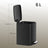 Steel Pedal Trash Bin - 6L - Soft-Close Lid