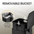 Steel Pedal Trash Bin - 6L - Soft-Close Lid