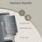 Bathroom Bin, Toilet Bin - Steel Bin and Plastic Inner Bucket - Gray