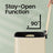 Trash Can - Stainless Steel - Metallic Silver - 20L Capacity with Soft Close and Stay Open Feature