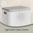 Kitchen Trash Can - 50L - Stainless Steel - Soft Close Lid