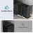 Pull-Out Recycling Bin - 15L - Steel Frame - Double Compartment