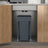 Kitchen Bin for Recycling and Waste - 15L - Steel Frame - Double Compartments