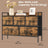 Chest of Drawers - Metal - Dove Grey - 7-Drawer Modern Dresser