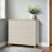 Dresser - Fabric - Rustic Brown and Black - 6-Drawer Storage Unit with Metal Frame