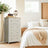 5-Drawer Dresser - Steel - Rustic Brown and Black