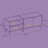 TV Cabinet - Wood - Straw Yellow - 140 cm Long