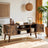 Retro TV Stand - Engineered Wood - Brown