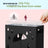Umbrella Stand - Metal - Black - Rectangular with Removable Drip Tray and 4 Hooks