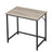 Computer Desk, for Home Study - Particleboard and Steel - Brown
