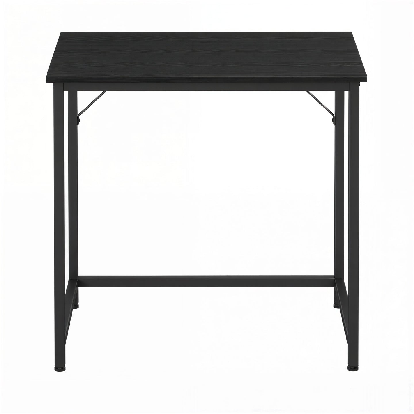 Computer Desk, for Home Study - Particleboard and Steel - Black