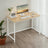 Computer Desk - Metal - Rustic Brown