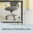 Home Office Computer Desk, for Bedroom - Wood and Steel - Brown