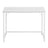Home Office Computer Desk, for Bedroom - Wood and Steel - White