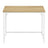 Home Office Computer Desk, for Bedroom - Particleboard and Steel - Oak