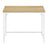 Home Office Computer Desk, for Bedroom - Particleboard and Steel - Oak