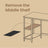 Home Office Desk - Steel - Black