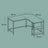 L-Shaped Corner Computer Desk - Wood - Ebony Black - Space-Saving with Storage Shelves