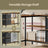 Corner Computer Desk - Wood - Brown - L-Shaped