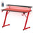 Gaming Desk - 120L - Particleboard - Monitor Stand