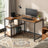 Corner Computer Desk - 110L - Particleboard - Power Outlets