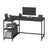 Corner Computer Desk - 120L - Particleboard - Power Outlets
