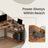 Corner Computer Desk - 120L - Particleboard - Adjustable Shelves