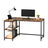 Corner Computer Desk - 120L - Particleboard - Adjustable Shelves