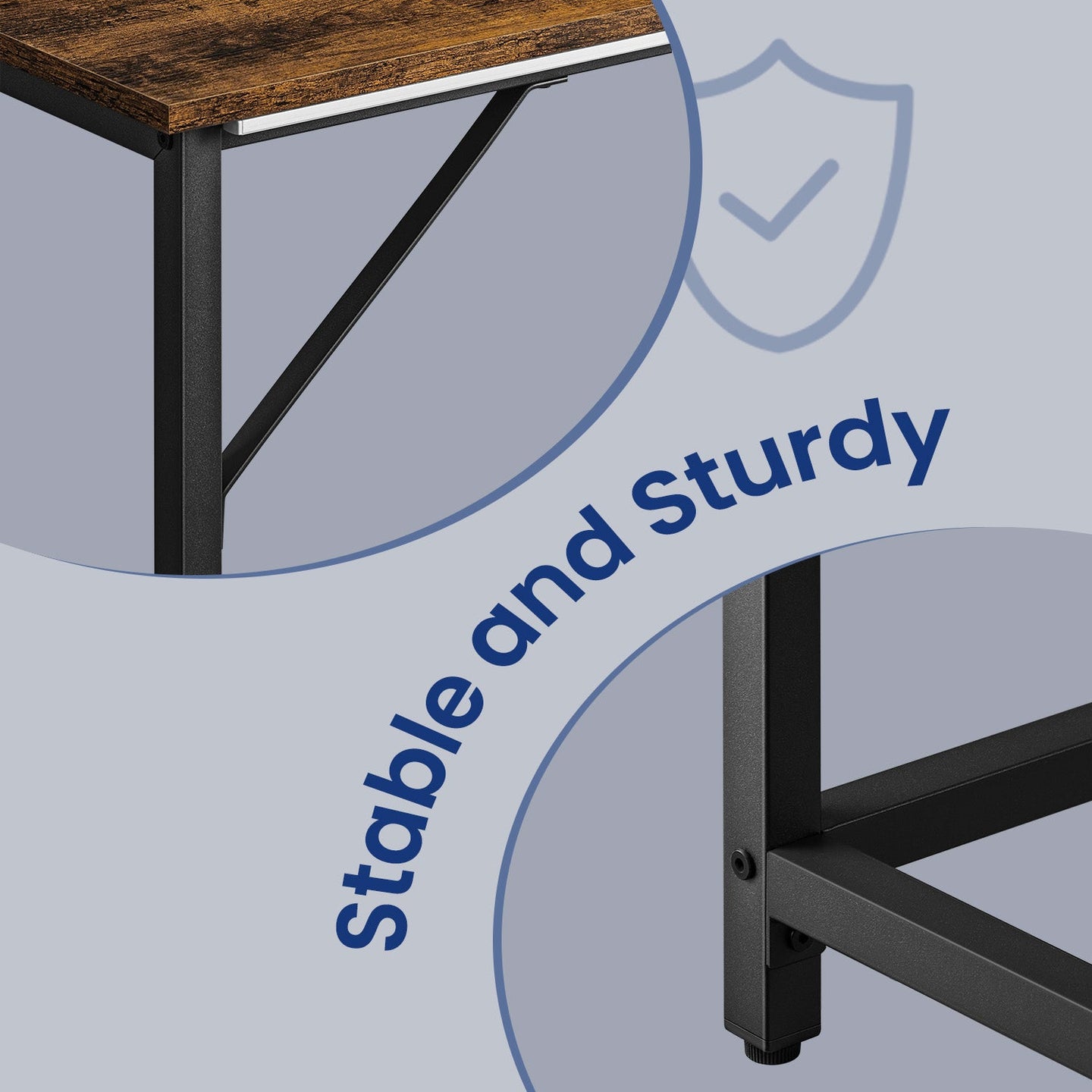 Gaming Desk - 50L - Particleboard - LED Lights