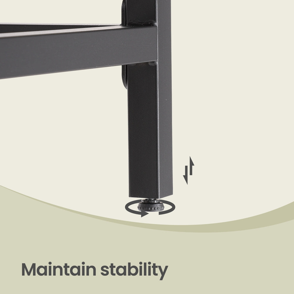 Computer Desk - 100L - Particleboard - Adjustable Feet