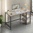 Office Desk, Computer Desk - Particleboard and Steel- Product - Greige