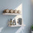 Floating Wall Shelf - Wood - Maple White - Versatile Display for Living Room and Bedroom
