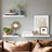 Floating Wall Shelf - Engineered Wood - Maple White - Versatile Display Solution for Living Room