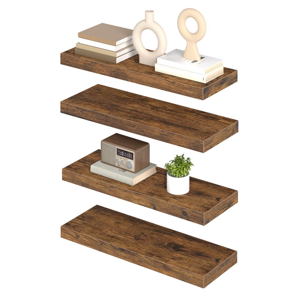 Wall Shelves - 20 x 60 - MDF - Floating Design