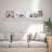 Floating Shelf - MDF - White - 3 Drawers with High Gloss Finish