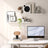 Floating Shelf - MDF - White - Wall Mounted for Photo Frames and Books