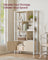 Bookshelf 4 Shelves Stable Steel Structure - Wood and Steel
