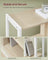 Bookshelf 4 Shelves Stable Steel Structure - Wood and Steel