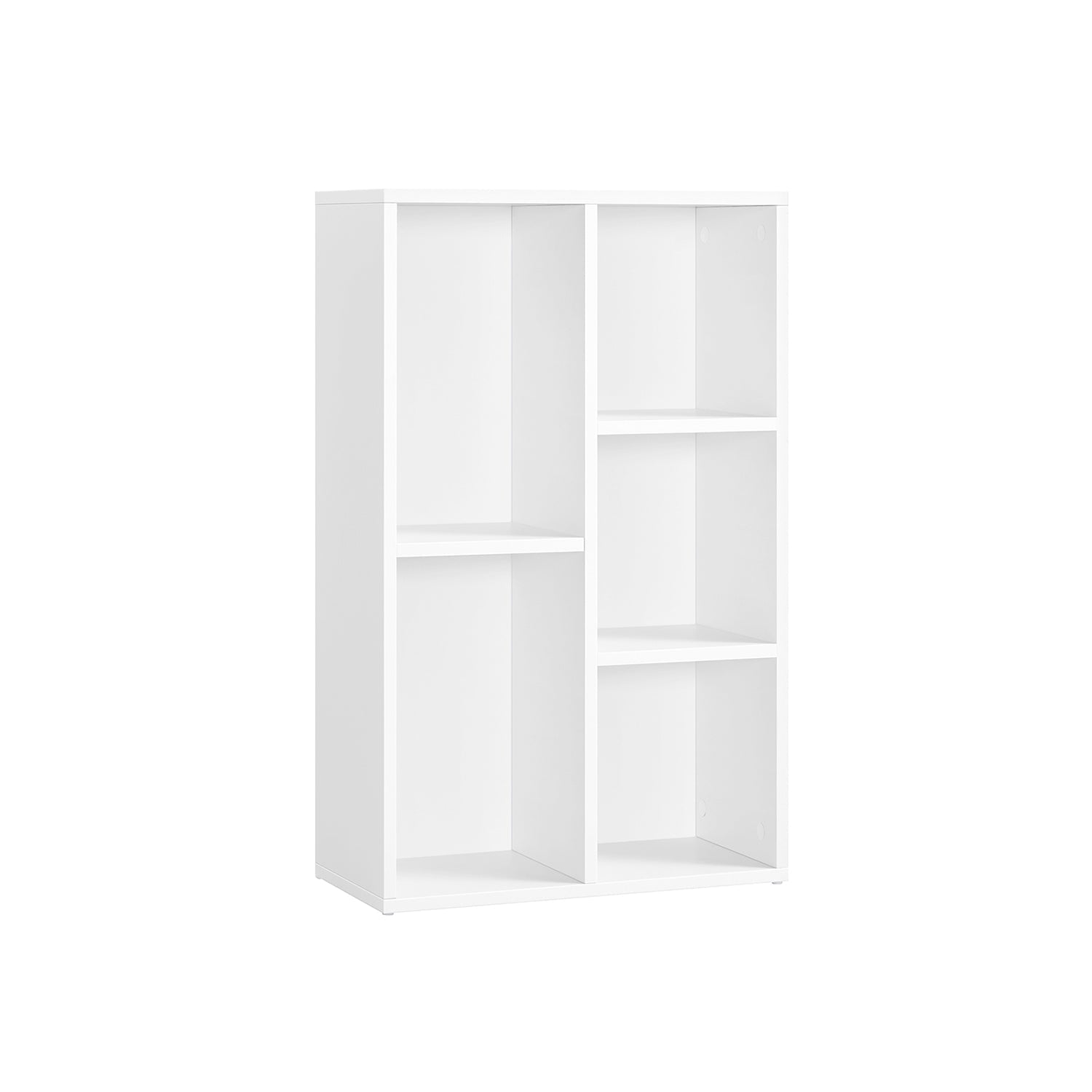 Bookcase - 5-Grid Design - Wood - Oak