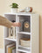 Bookcase - 5-Grid Design - Wood - Oak