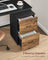 Locking Filing Cabinet - Steel - Black - Secure Storage Solution for Home Office