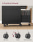 Locking Filing Cabinet - Steel - Black - Secure Storage Solution for Home Office