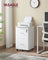 2-Drawer Locking File Cabinet - Steel - Black - Ideal for Home Office Storage