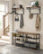 Wall Mounted Coat Rack - Metal - Vintage