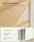 Bookcase Bookshelf - Wood and Steel - Golden Oak