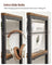 6-Tier Bookshelf - Engineered Wood - Rustic Brown and Black