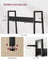 5-Tier Ladder Shelf - Metal - Ebony Black - Freestanding Design for Home and Office