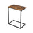 Side Table - Wood - Rustic Brown and Black - Simple Structure